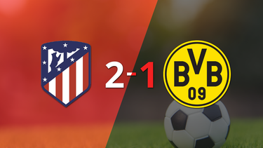 Atlético de Madrid se quedó con el triunfo en la ida