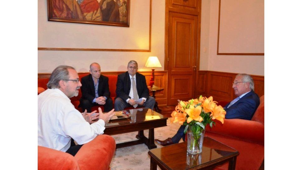 Reunión en Casa de Gobierno