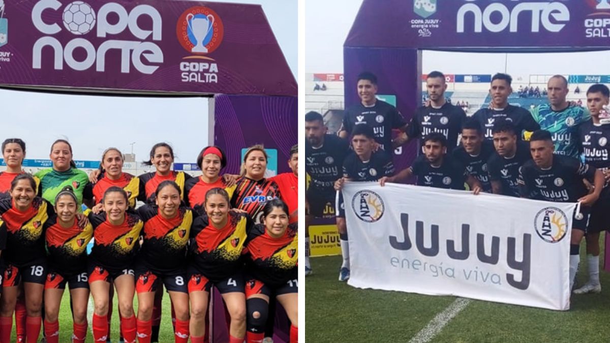 Sportivo Palermo y Altos Hornos Zapla, final de la Copa Norte femenina y masculina.