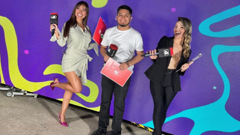 Yani Luz, Charly García y Agustina Medina Yani Luz, Charly García y Agustina Medina