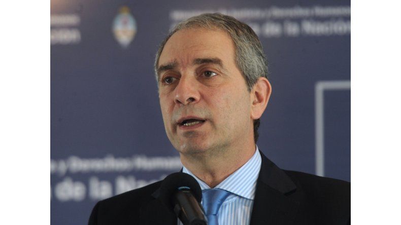 El ministro de Justicia, Julio Alak,