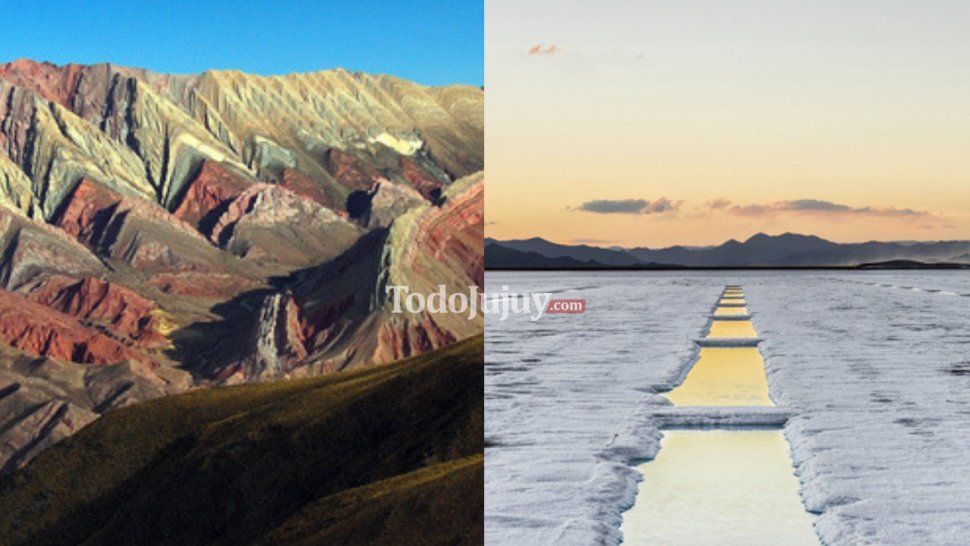 Bellezas jujeñas: Serranías de Hornocal y las Salinas Grandes pueden ser elegidos como una de las maravillas del país