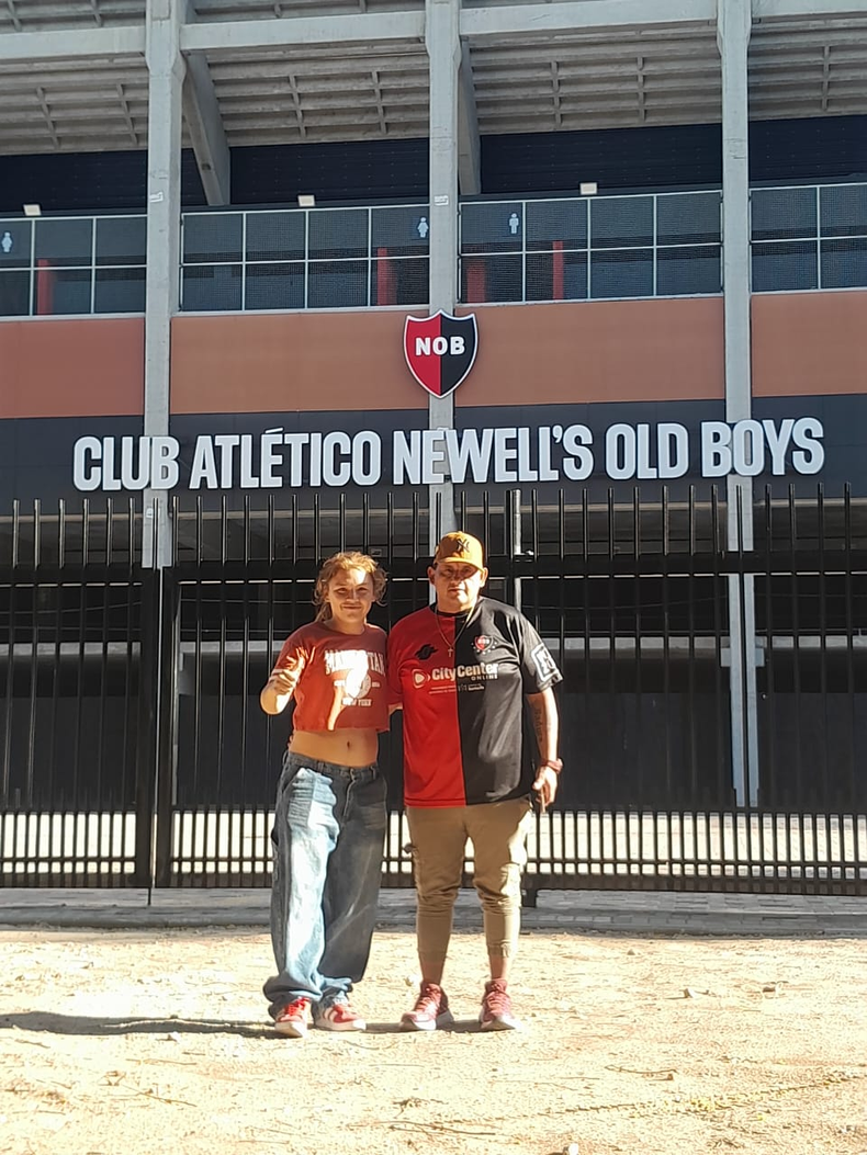 Su sueño de jugar en Newell's y triunfar como futbolista.