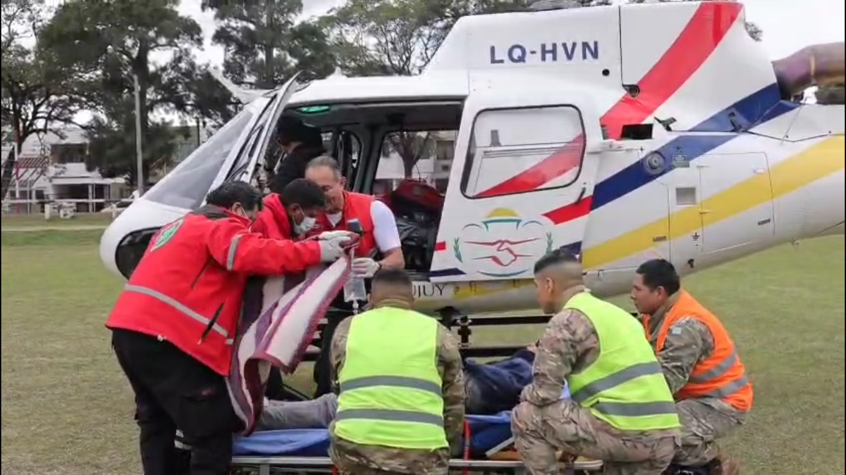 Un hombre en Yaquispampa fue rescatado en helicóptero tras ser atacado por un toro