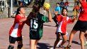 la escuela de minas y la escuela normal campeonas locales de handball