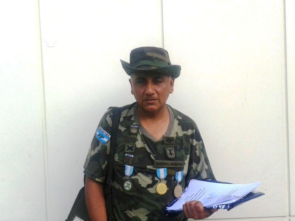 Fermín Cuevas - excombatiente - vocero