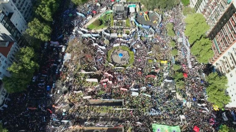 Marcha Federal Universitaria en Buenos Aires Marcha Federal Universitaria en Buenos Aires