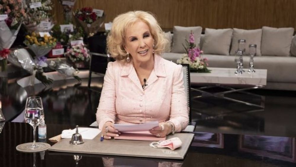 Mirtha Legrand evoluciona favorablemente.&nbsp;