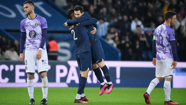 Lionel Messi fue clave en la victoria del PSG ( Foto de La Nacion)