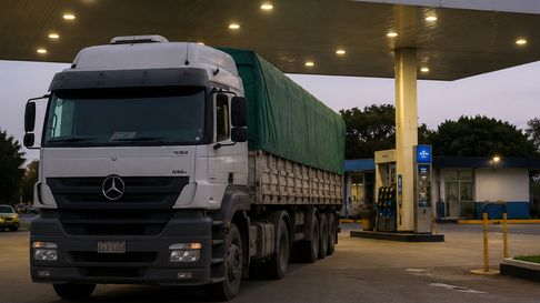 Todo Jujuy | Insólito robo a un camionero en Palpalá (Foto generada con IA)