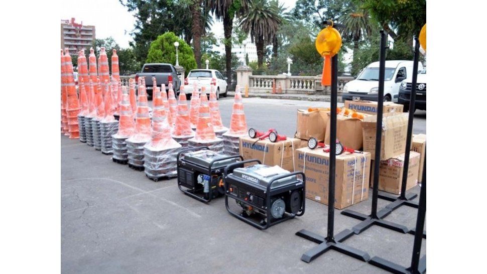 Entrega de materiales