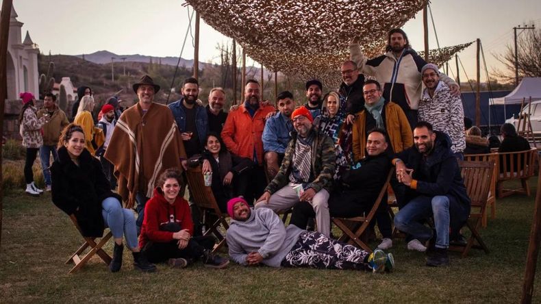 Bartenders del mundo le rindieron homenaje a la Pachamama en Tilcara (Foto La Nación)