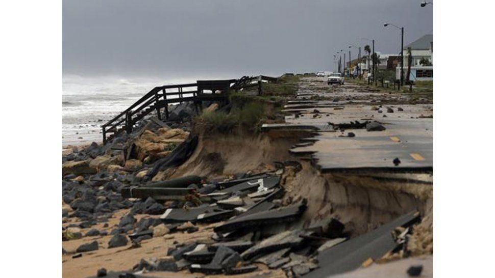 Daños del huracán Matthews