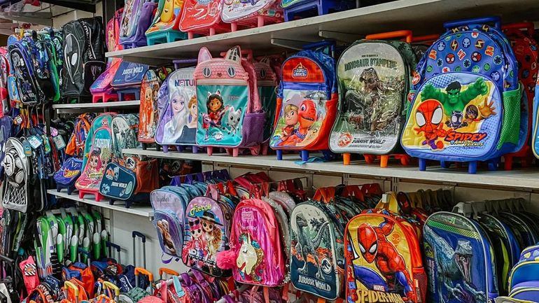 Útiles escolares: las mochilas llegan hasta los 24 mil pesos 