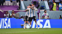 Gol de Argentina en Mundial Qatar 2022.