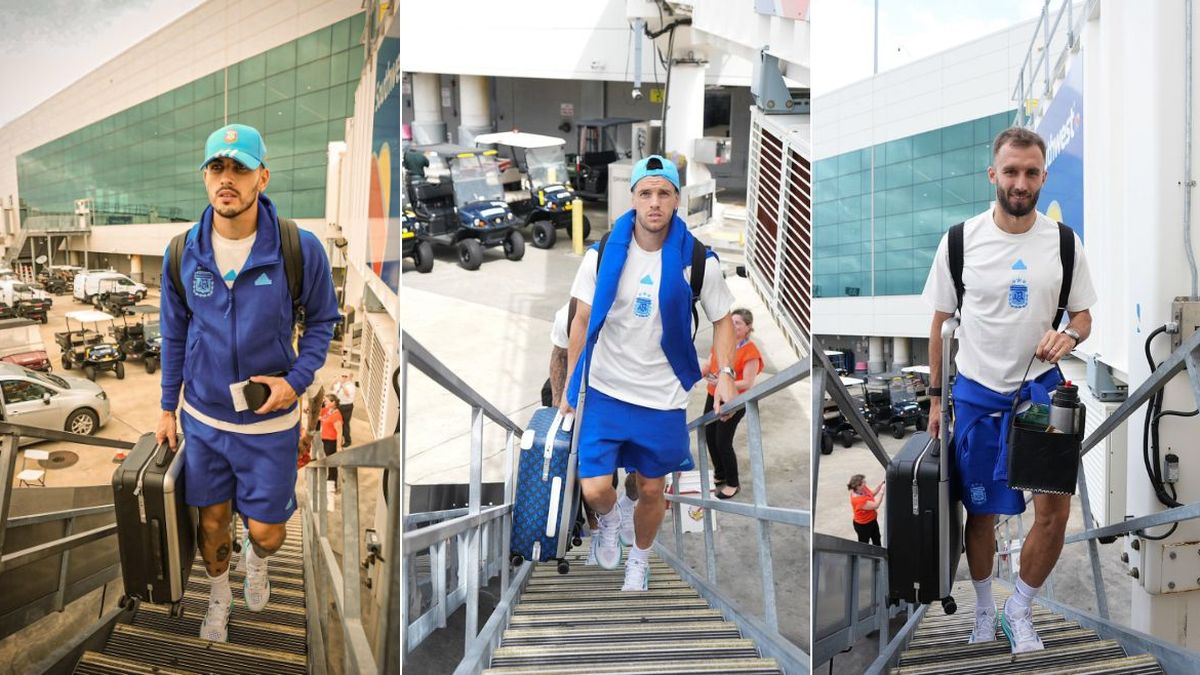 La Selección Argentina logró viajar a Venezuela a pesar del Huracán Milton