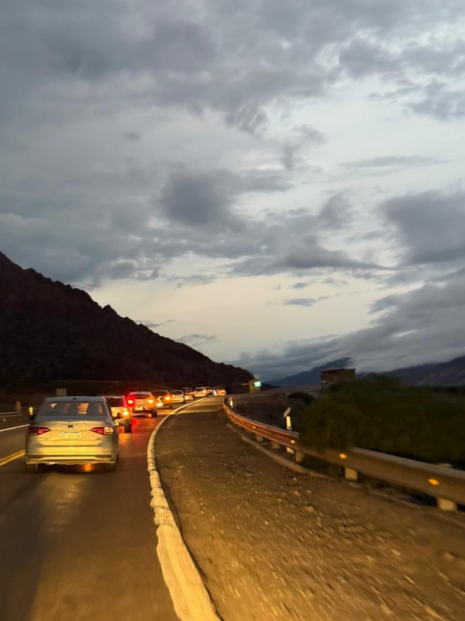 Carnaval: gente rumbo al norte