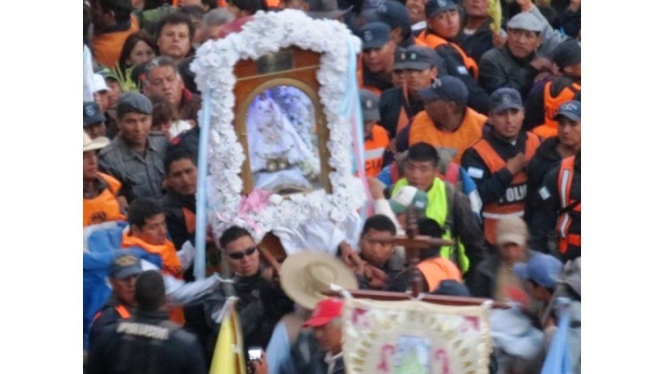 La Virgen llegará a las 19