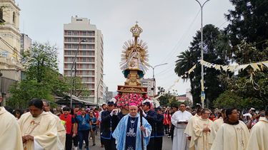 Procesión Virgen de Río Blanco.