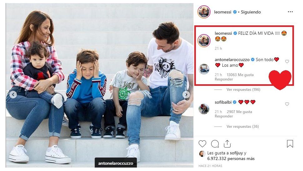 Los Messi celebraron el Día de la Madre en España