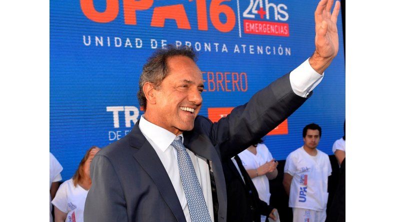 Scioli en La Matanzal