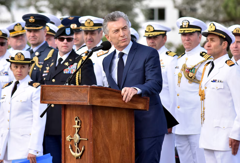 El ex presidente Mauricio Macri quedó definitivamente sobreseído en la causa por presunto espionaje a familiares del ARA San Juan, tras la decisión de la Corte Suprema que dejó firme el fallo de la Cámara de Casación (Foto: NA/José Scalzo)
