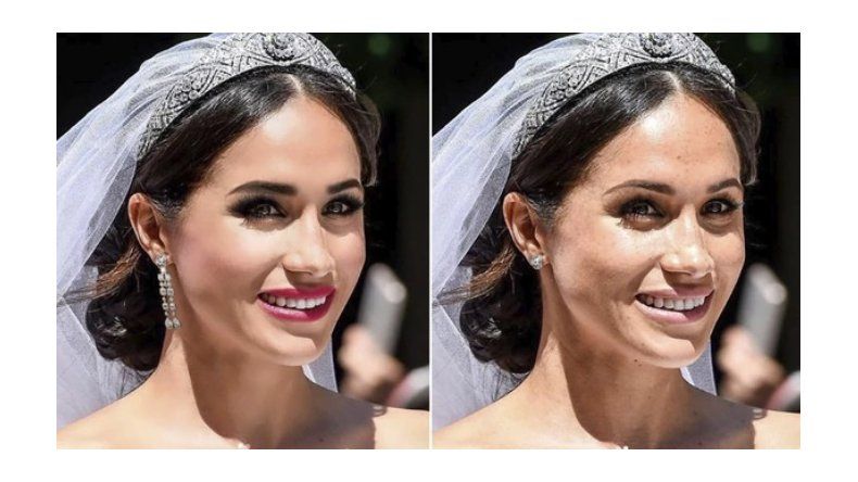 La foto de Meghan Markle que generó polémica en las redes sociales