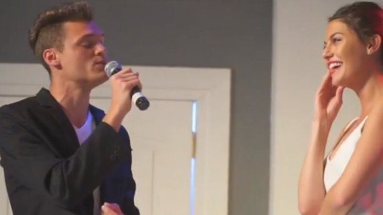 Intentaron conquistar a Sofía Jujuy Jiménez y todo quedó registrado en un video