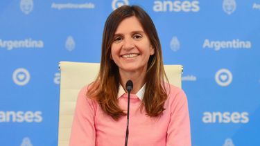 Fernanda Raverta es la titular de ANSES.