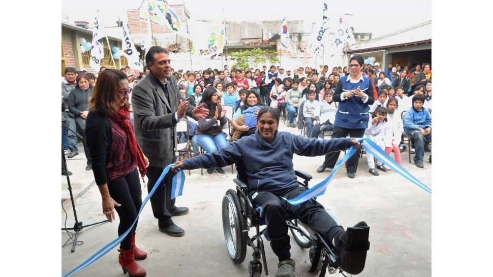 Inauguración en Esc. "Salim Quintar"