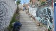 Obrasde las escaleras urbanas en San Salvador de Jujuy Obrasde las escaleras urbanas en San Salvador de Jujuy