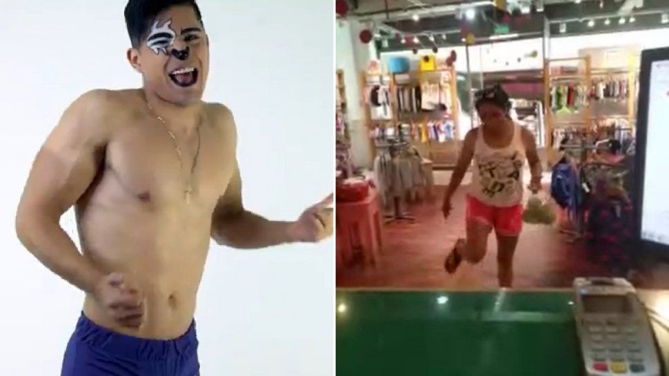 ¡El viral del momento! Una profesora jujeña se sumó al desafío del mango relajado