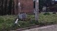 Un colectivo chocó una columna y dejó sin luz a vecinos de Alto Comedero