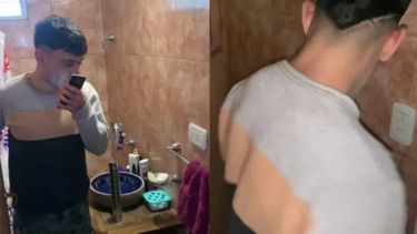 Cuando contratás un albañil barato, escribió Agustín en&nbsp;TikTok.
