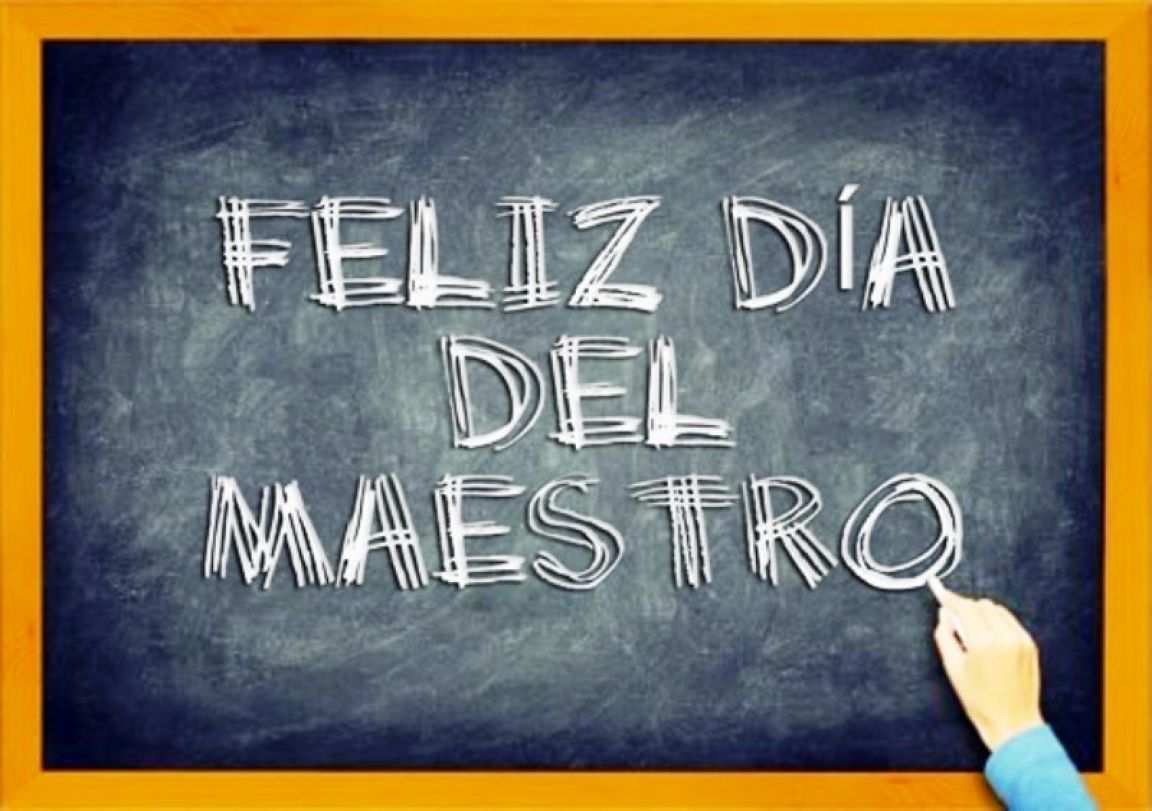 Feliz día del Maestro