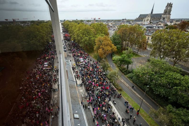 Protestas en Francia (CNN)