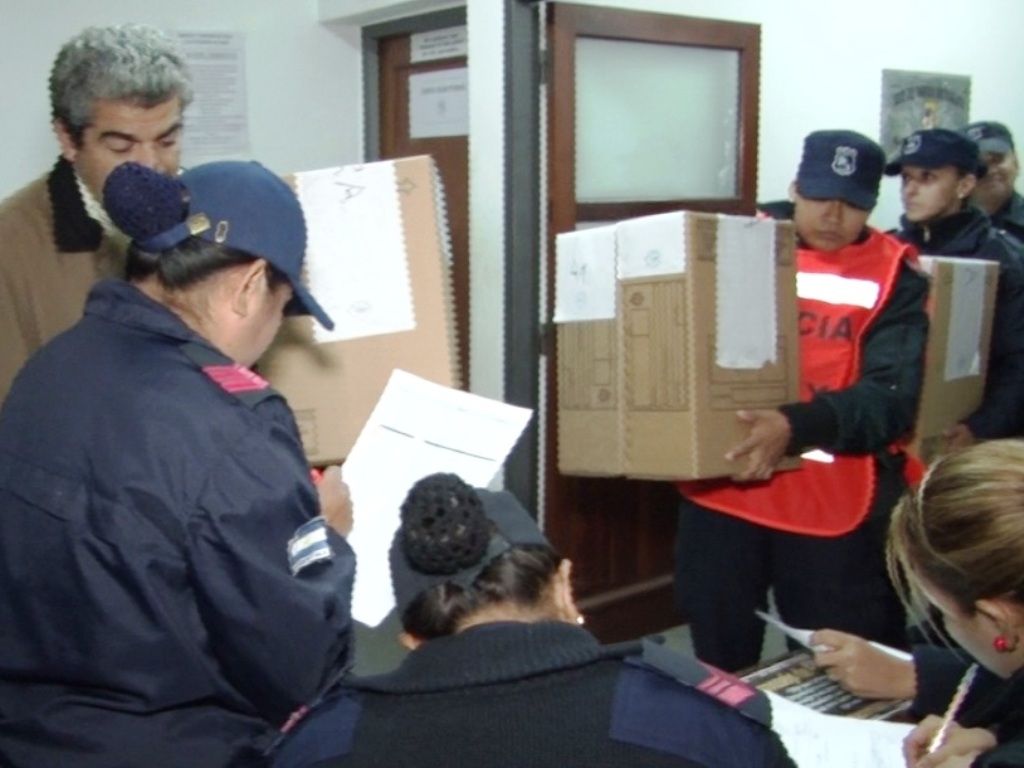 Recepción de urnas
