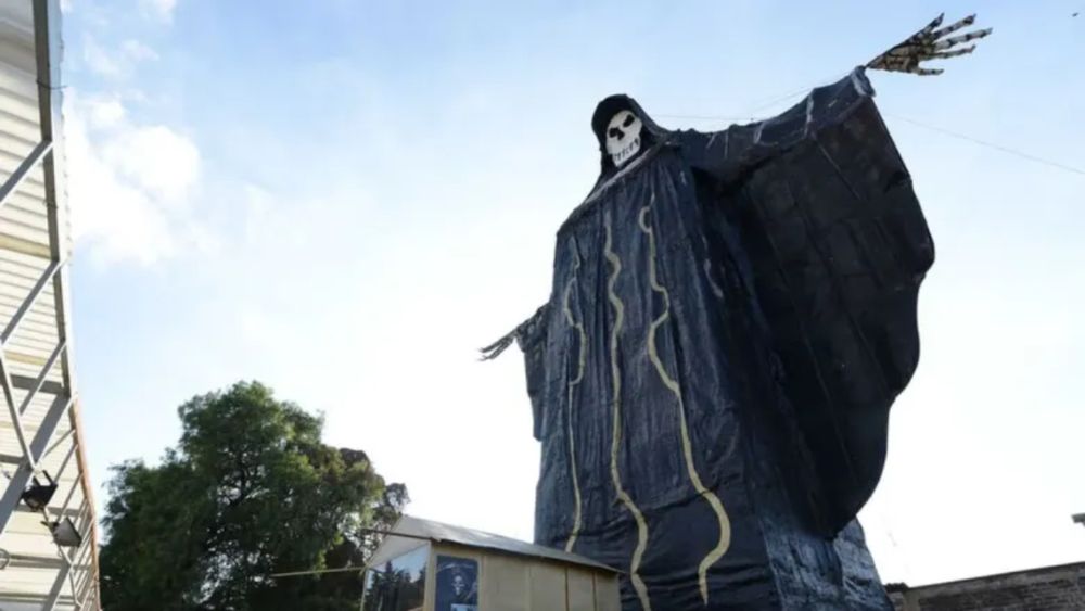 Figura ilustrativa de San La Muerte.