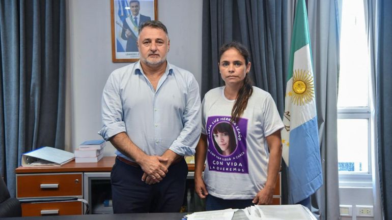 El Gobierno del Chaco recibió a la mamá de María Luz Herrera
