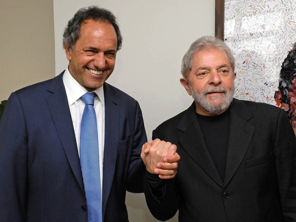 Scioli y Lula