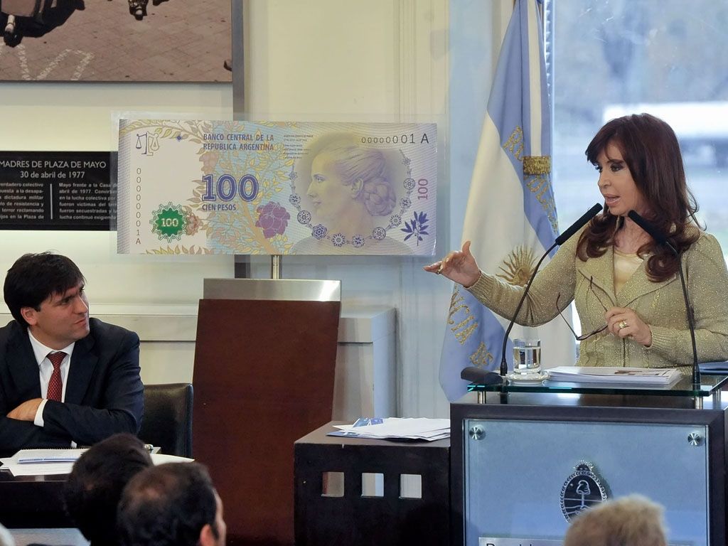 Diego Bossio junto a la Presidenta