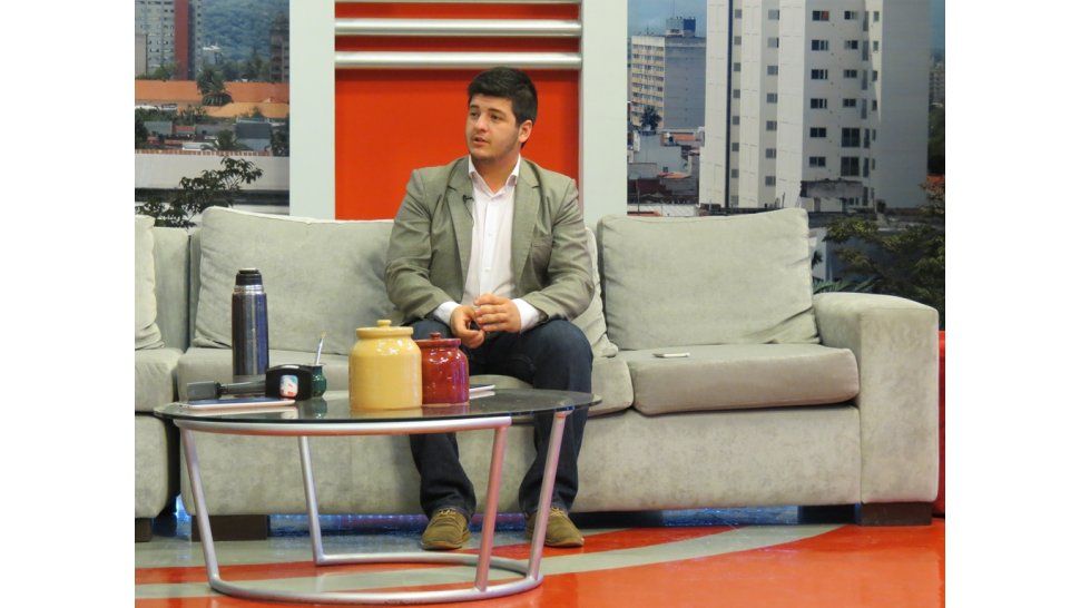 Luciano Mercado en La mañana del 4