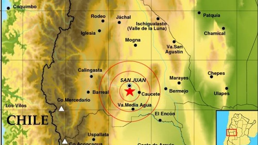 Sismo en San Juan