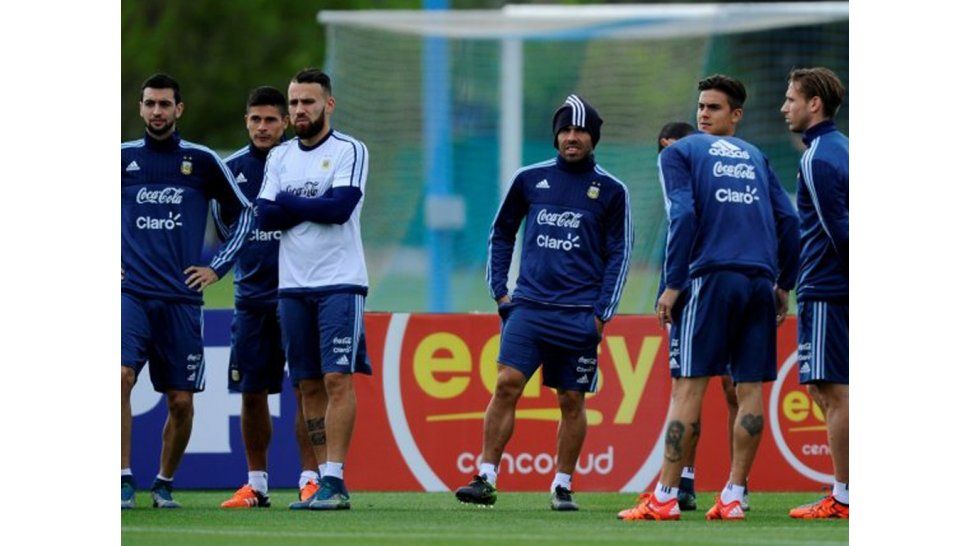 Selección Argentina - Práctica