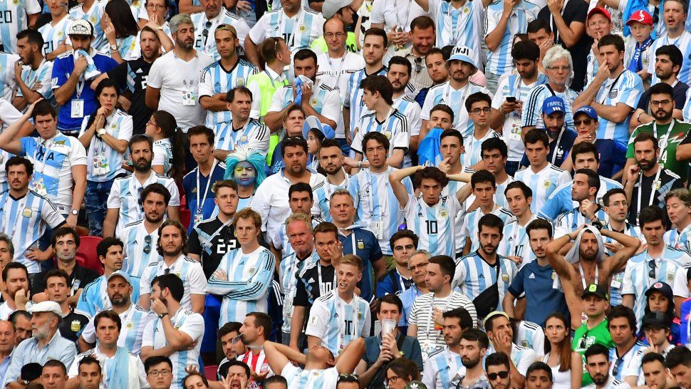 ¡Dolor y tristeza! Nadie vive el fútbol como los argentinos