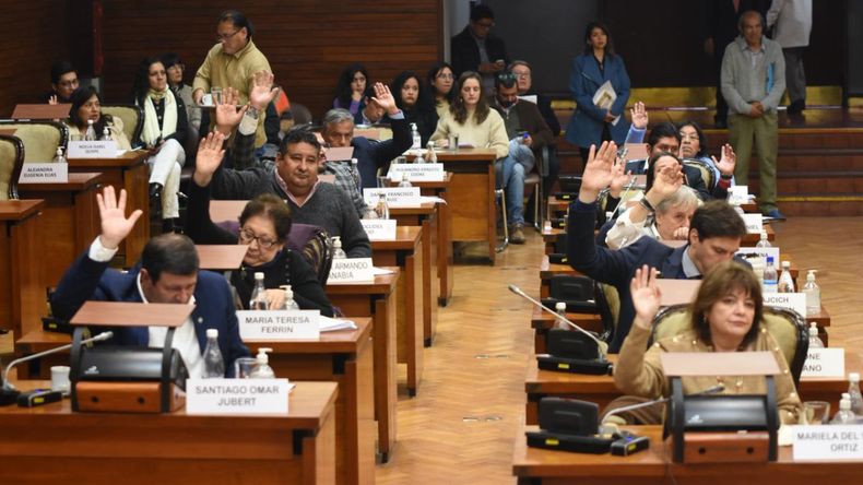 En la Legislatura tomó estado parlamentario la Cuenta de Inversión