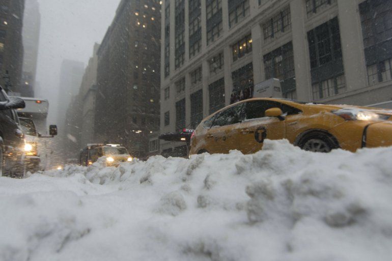Nieve en Estados Unidos