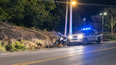 Accidente en av. Bolivia: un joven resultó herido durante el traslado de una carroza