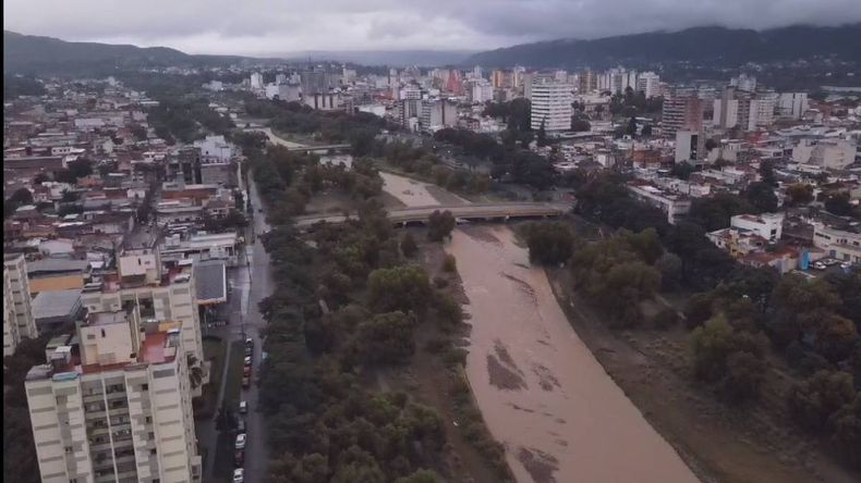 Temporal en Jujuy: así está el Río Grande y el Xibi Xibi