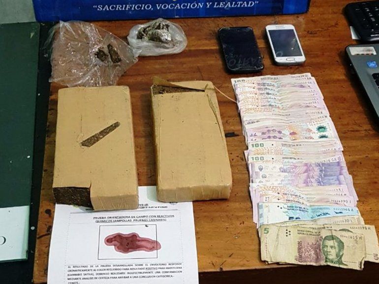 Droga secuestrada
